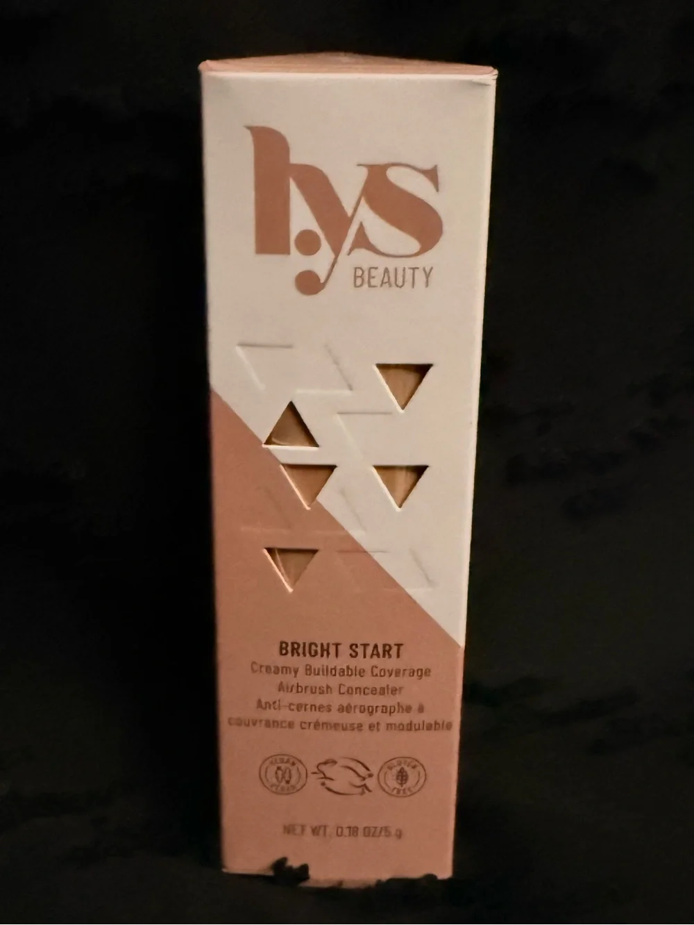 LYS Beauty Bright Start Creamy Airbrush Concealer